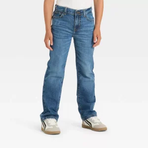 Boys' Stretch Straight Fit Jeans