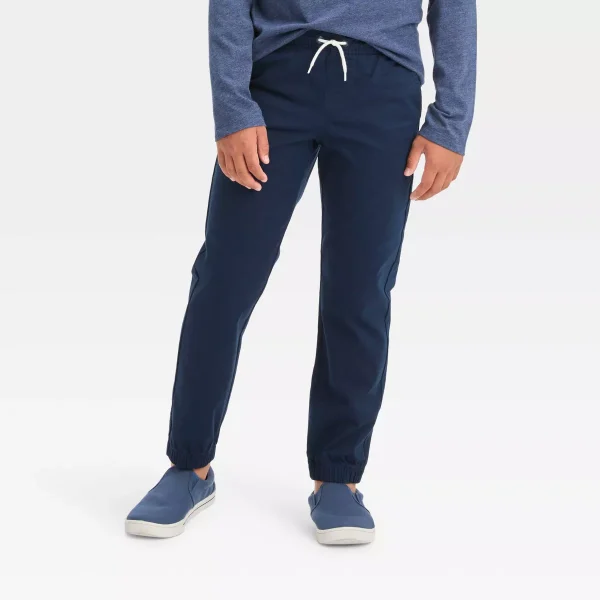 Boys' Stretch Woven Jogger Pull-On Pants
